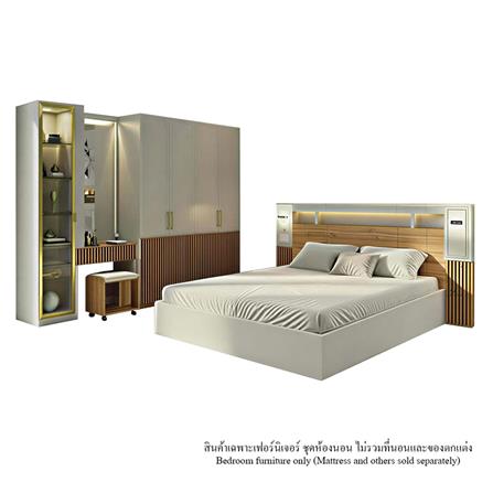 ชุดห้องนอน 6 ฟุต KONCEPT MAGORIA สี IVORY_0