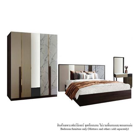 ชุดห้องนอน 6 ฟุต KONCEPT 2-ELLENA สี MOCHA OAK_0