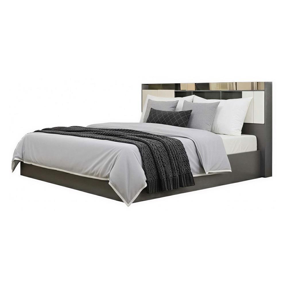 ชุดห้องนอน 6 ฟุต KONCEPT GARLAND สี SHADOW