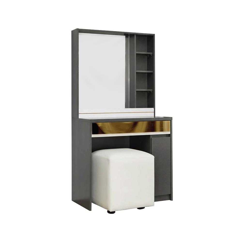 ชุดห้องนอน 6 ฟุต KONCEPT GARLAND สี SHADOW