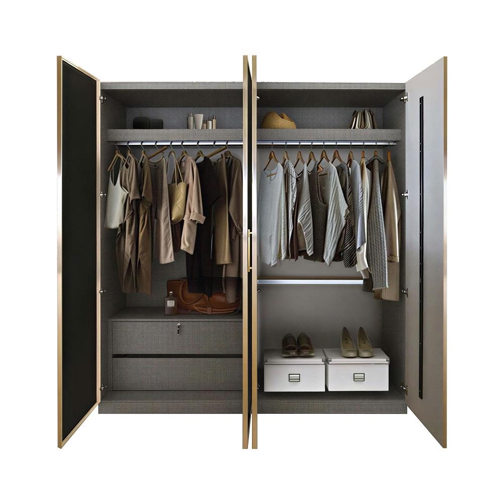 ชุดห้องนอน 6 ฟุต KONCEPT RACHELLE สี SHADOW WHITE