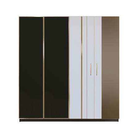 ชุดห้องนอน 6 ฟุต KONCEPT RACHELLE สี SHADOW WHITE_3