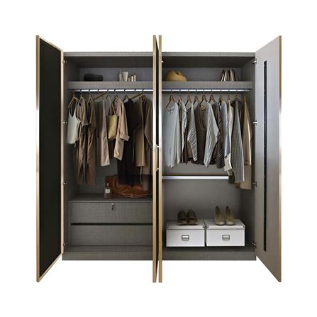 ชุดห้องนอน 6 ฟุต KONCEPT RACHELLE สี SHADOW WHITE_4