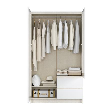 ชุดห้องนอน 6 ฟุต KONCEPT MACHI สี WHITE_4