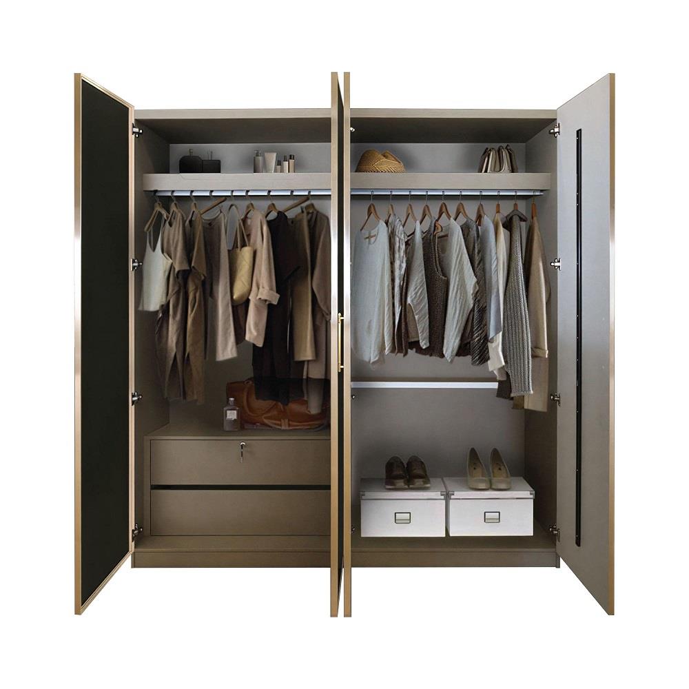 ชุดห้องนอน 6 ฟุต KONCEPT 2-RACHELLE สี DARK BROWN