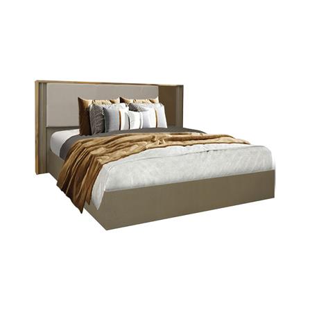 ชุดห้องนอน 6 ฟุต KONCEPT 2-RACHELLE สี DARK BROWN_1