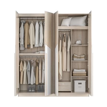 ชุดห้องนอน 6 ฟุต KONCEPT ODENSE สี SOLID OAK_4