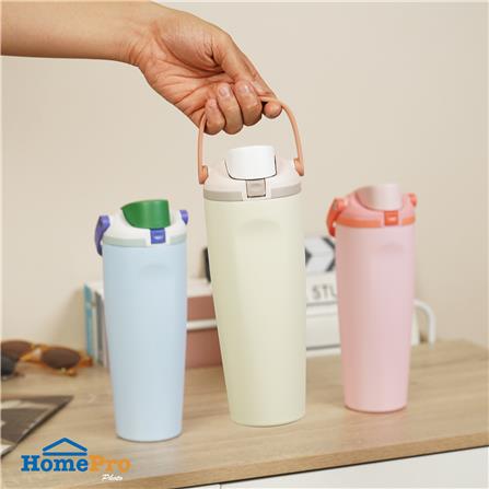กระติกสุญญากาศ 0.9 ลิตร HOMEPRO CANDY COLOR สีครีม_8