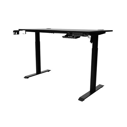 โต๊ะเกมมิ่งปรับระดับไฟฟ้า BEWELL TBS07-TOP15 120 ซม. สีดำ_0
