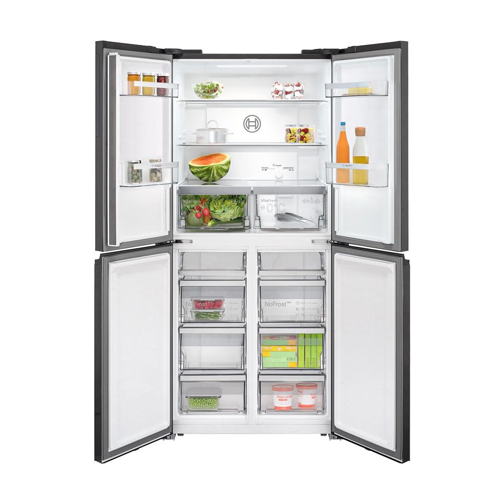 ตู้เย็น MULTI DOOR BOSCH KMC85LBEA 19 คิว สีกระจกดำ