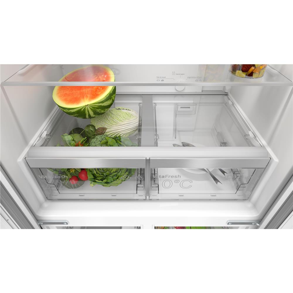 ตู้เย็น MULTI DOOR BOSCH KMC85LBEA 19 คิว สีกระจกดำ