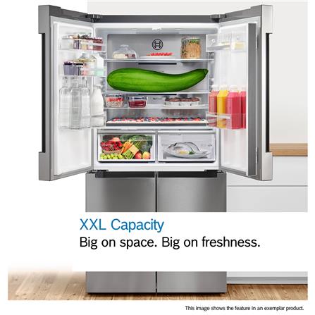 ตู้เย็น MULTI DOOR BOSCH KMC85LBEA 19 คิว สีกระจกดำ_10