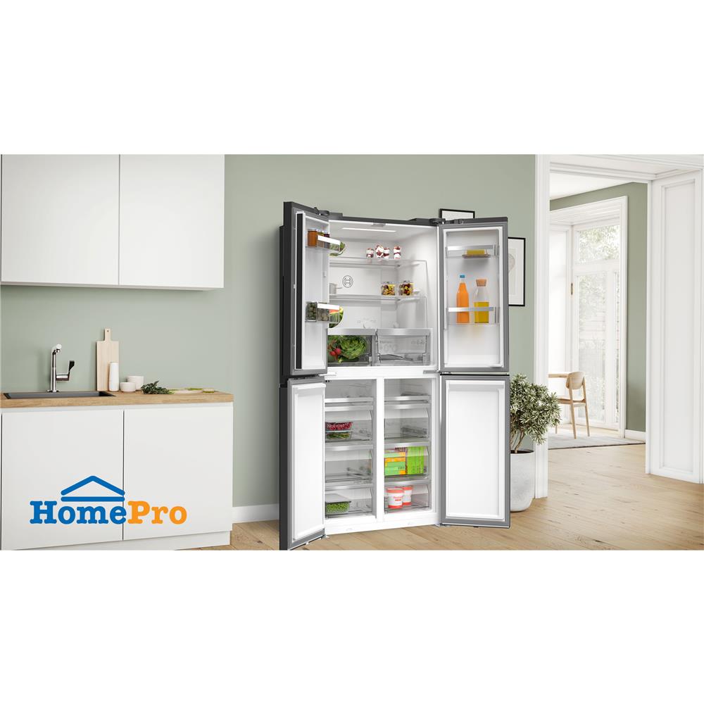 ตู้เย็น MULTI DOOR BOSCH KMC85LEEA 19 คิว สีกระจกเทา