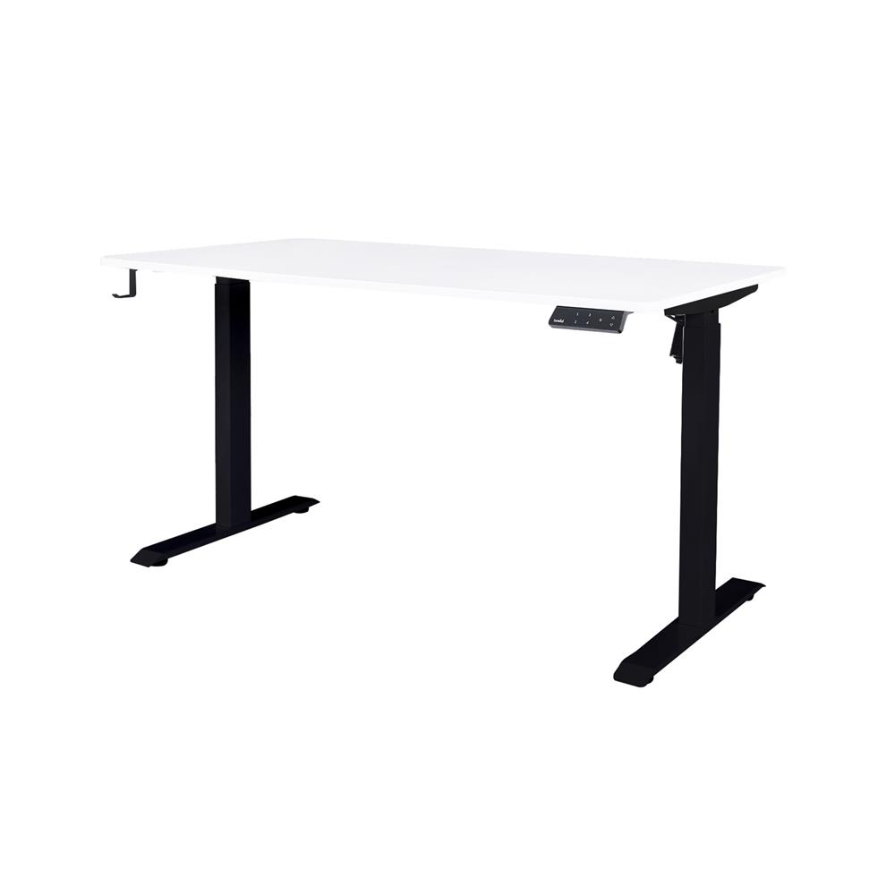 โต๊ะปรับระดับไฟฟ้า BEWELL TBS7-TOP6 100 ซม. สีขาว/ดำ
