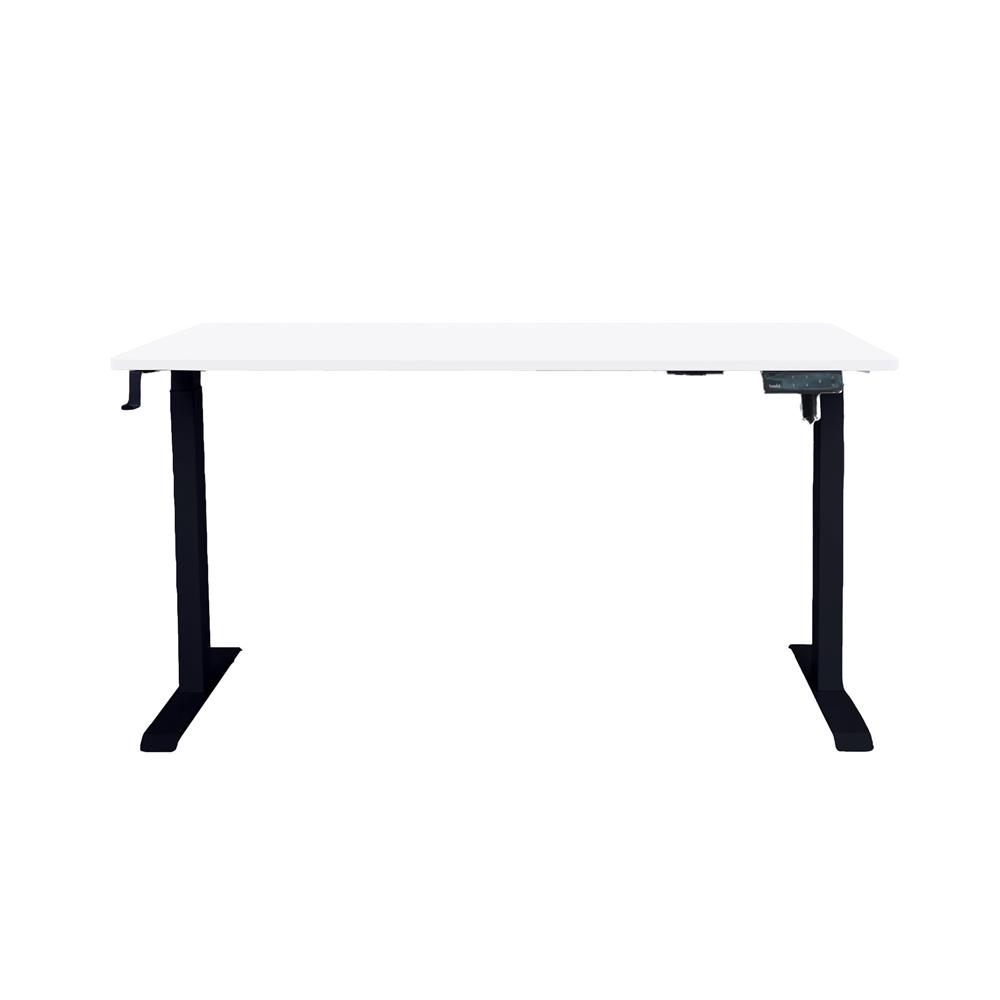 โต๊ะปรับระดับไฟฟ้า BEWELL TBS7-TOP6 100 ซม. สีขาว/ดำ