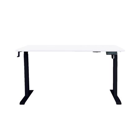 โต๊ะปรับระดับไฟฟ้า BEWELL TBS7-TOP6 100 ซม. สีขาว/ดำ_1