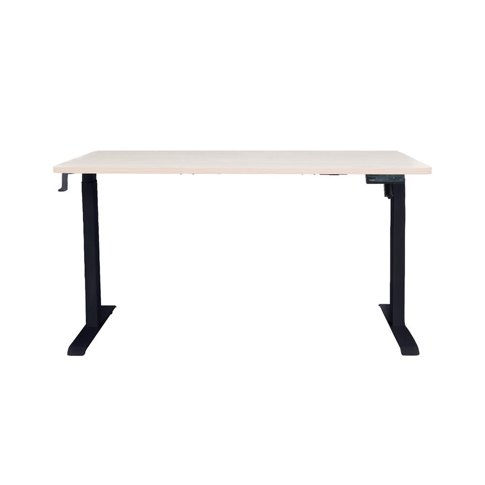 โต๊ะปรับระดับไฟฟ้า BEWELL TBS07-TOP10 100 ซม. สีโอ๊ค/ดำ