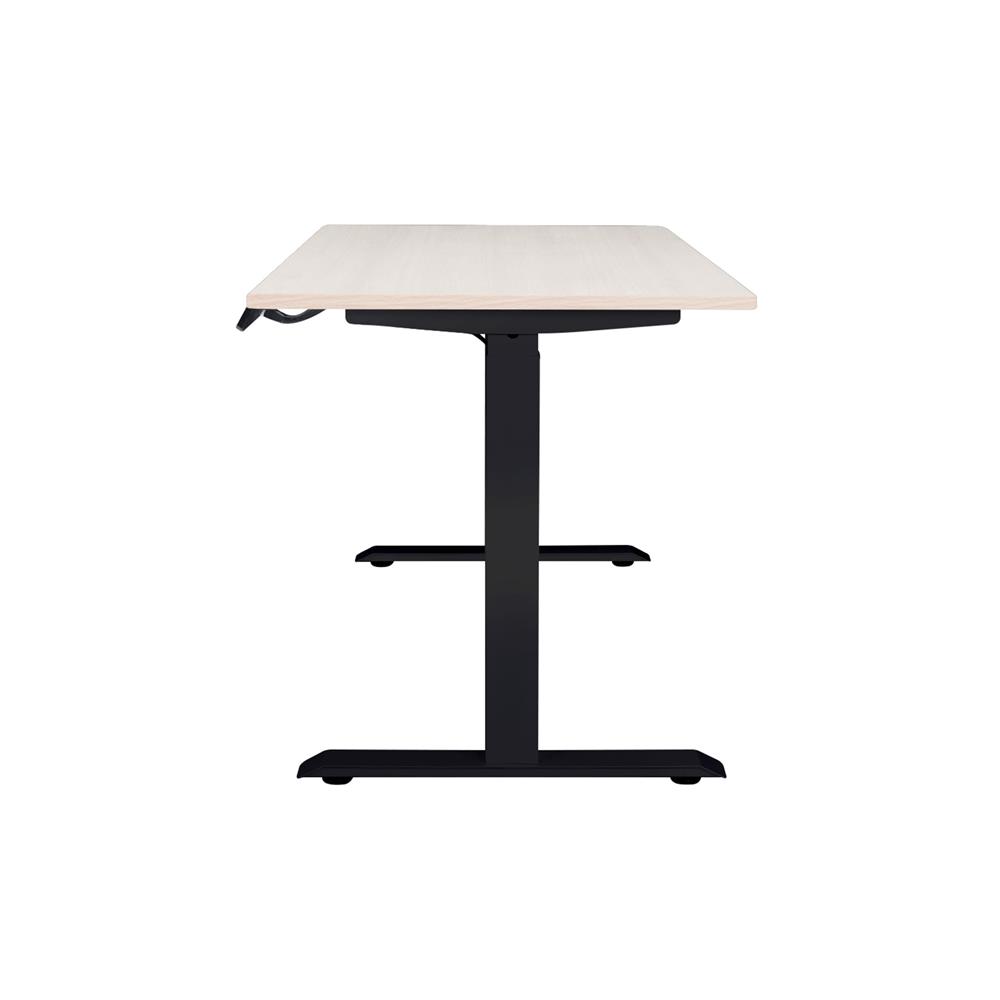 โต๊ะปรับระดับไฟฟ้า BEWELL TBS07-TOP10 100 ซม. สีโอ๊ค/ดำ