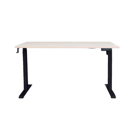 โต๊ะปรับระดับไฟฟ้า BEWELL TBS07-TOP10 100 ซม. สีโอ๊ค/ดำ_1