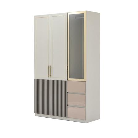 ชุดห้องนอน 6 ฟุต KONCEPT BOSTON สี IVORY_2