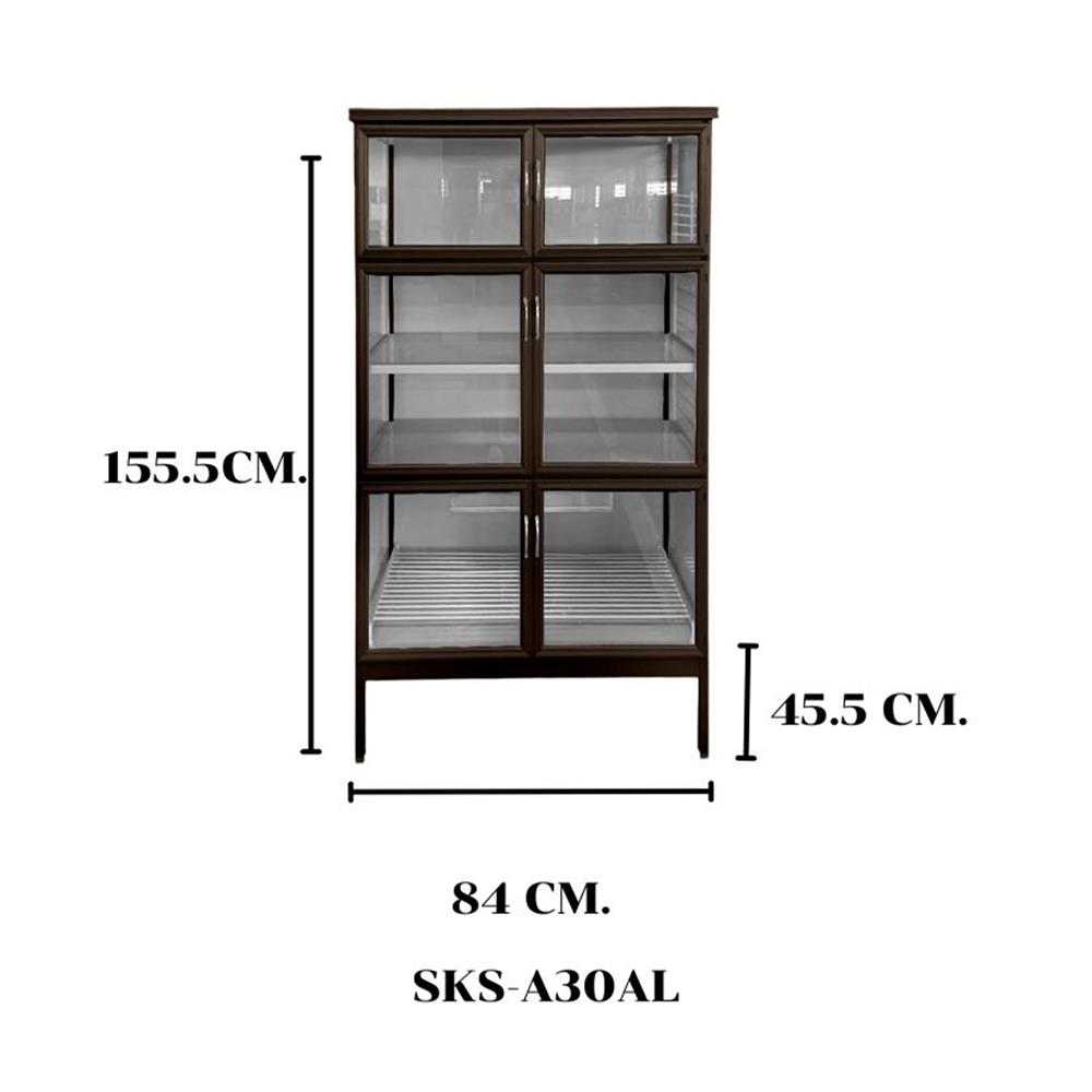 ตู้อเนกประสงค์ SANKI SKS-A30AL สีชา