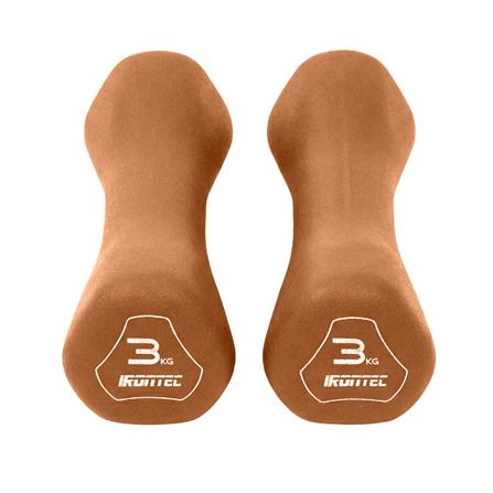 ดัมเบลหุ้มยาง IRONTEC CHOCOLATE 3 กก. (ชุด 2 ชิ้น)_2