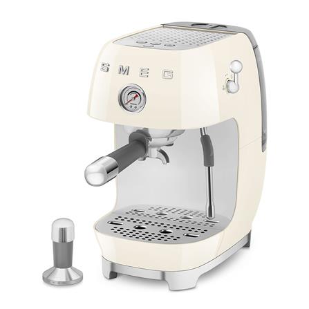 เครื่องชงกาแฟเอสเพรสโซ SMEG ECF03CREU สีครีม_0