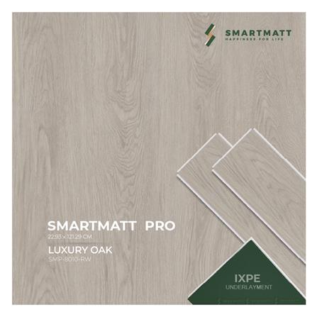 พื้น SPC SMARTMATT PRO 6 มม. 2.22 ตร.ม. สี LUXURY OAK (แพ็ก 8 ชิ้น)_4