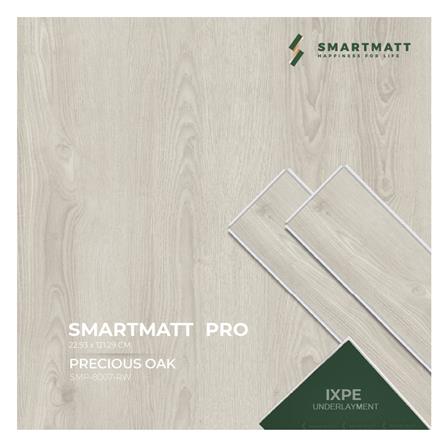 พื้น SPC SMARTMATT PRO 6 มม. 2.22 ตร.ม. สี PRECIOUS OAK (แพ็ก 8 ชิ้น)_4