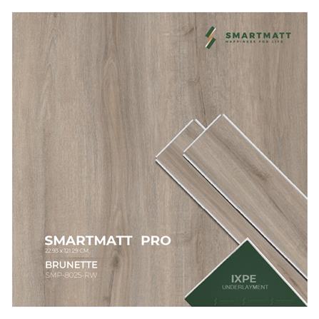 พื้น SPC SMARTMATT PRO 6 มม. 2.22 ตร.ม. สี BRUNETTE (แพ็ก 8 ชิ้น)_4