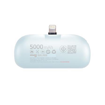 แบตเตอรี่สำรอง AMAZE ONE AMCB001 BOY 5000MAH สีฟ้า_1