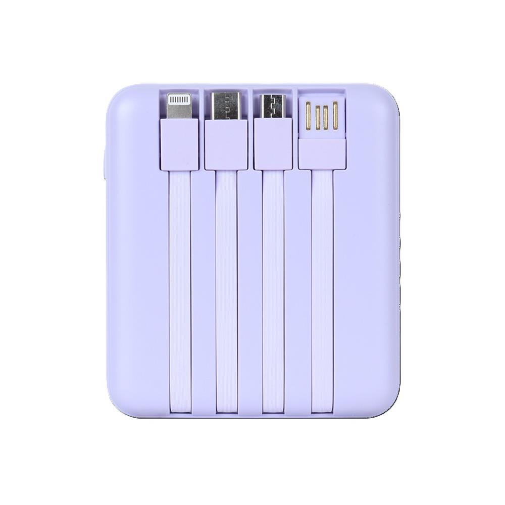แบตสำรอง RIZZ RPB-122H 10000mAh สีม่วง