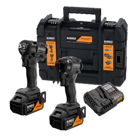 ชุดไขควงบล็อกกระแทก (พร้อมแบตเตอรี่และแท่นชาร์จ) DEWALT MCLAREN DCK2224MP2T 18 โวลต์_0