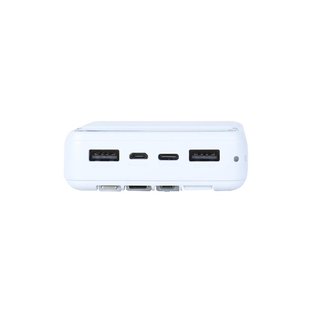 แบตสำรอง RIZZ RPB-122H 10000MAH สีขาว