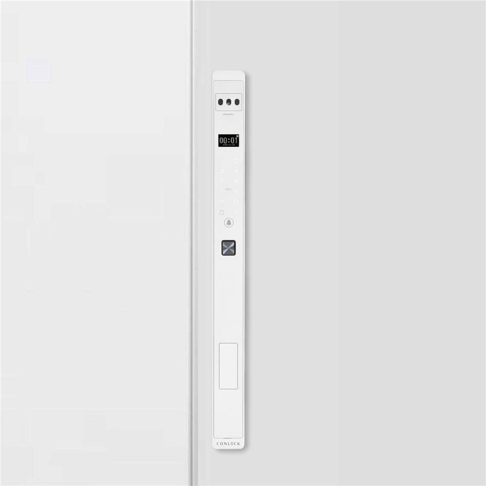 กลอนดิจิตอล CONLOCK XERCON SLIM สีขาว