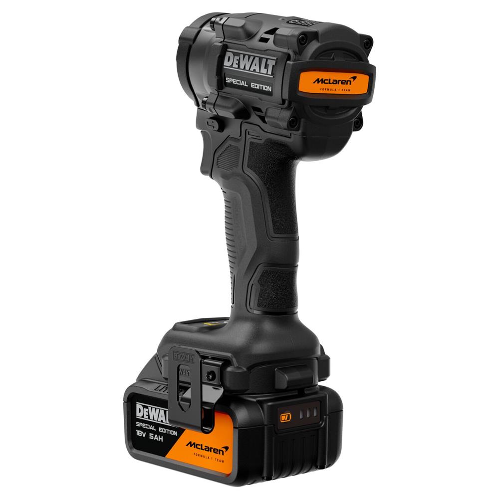 บล็อกไฟฟ้าไร้สาย (พร้อมแบตเตอรี่) DEWALT MCLAREN DCF92MP2T-QW 18 โวลต์