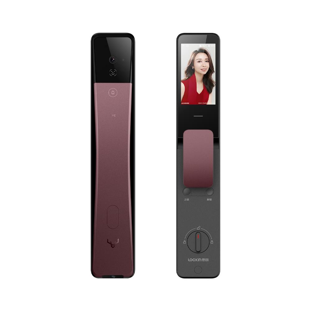 กลอนดิจิตอล LOCKIN S6 MAX สีม่วง