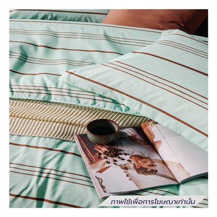 ชุดผ้าปูที่นอน 6 ฟุต (ชุด 5 ชิ้น) LOTUS ATTITUDE NORDEN NORDIC PINSTRIPE_3