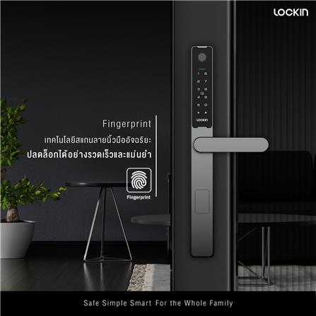 กลอนดิจิตอล LOCKIN OLA SLIM PRO สีดำ_3