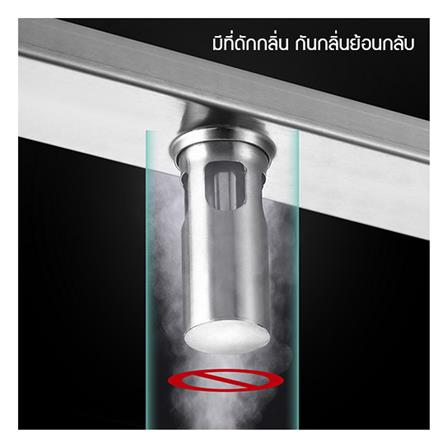 รางน้ำทิ้ง CASSA CL0206 100 ซม. สีดำ_1