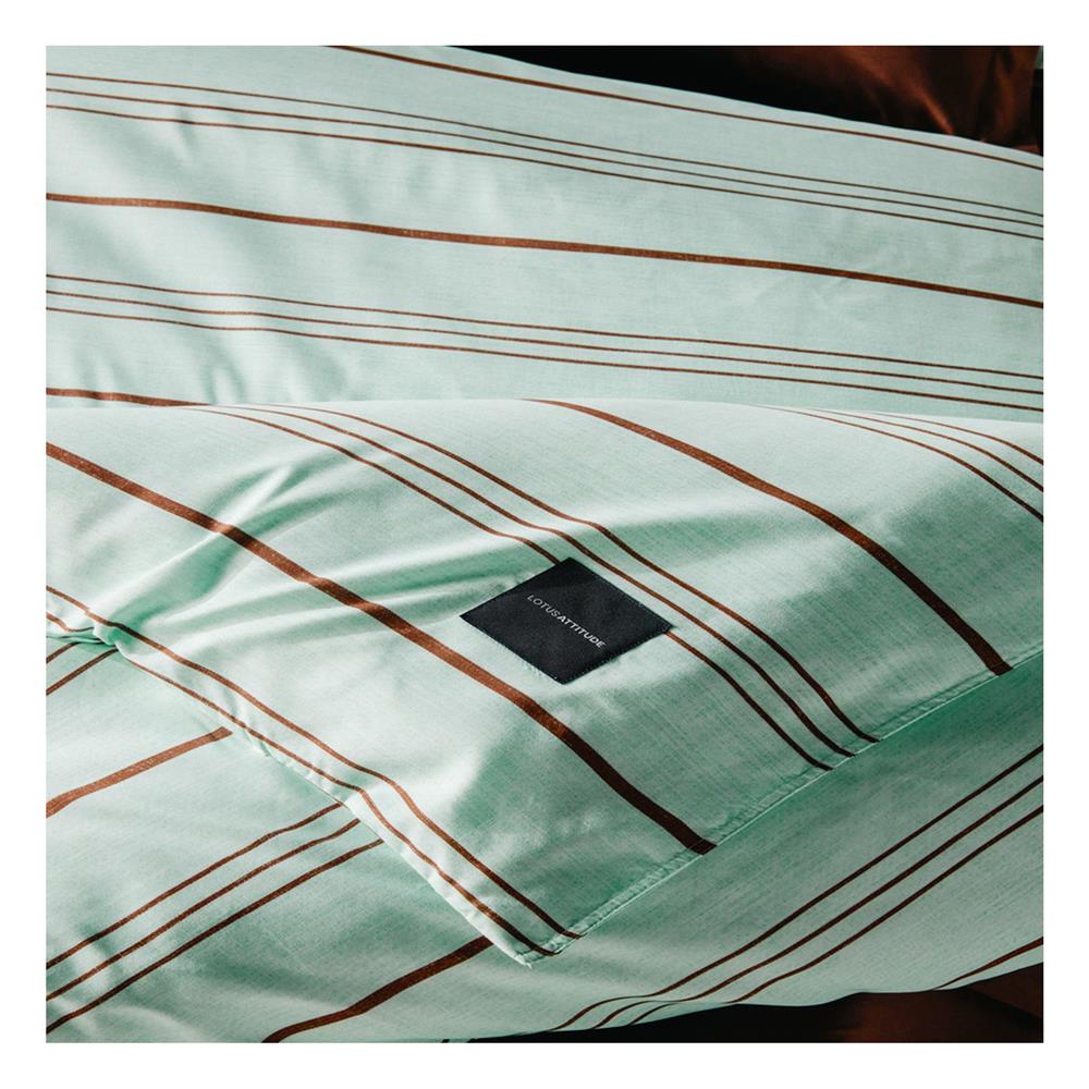ชุดผ้าปูที่นอน 3.5 ฟุต (ชุด 4 ชิ้น) LOTUS ATTITUDE NORDEN NORDIC PINSTRIPE