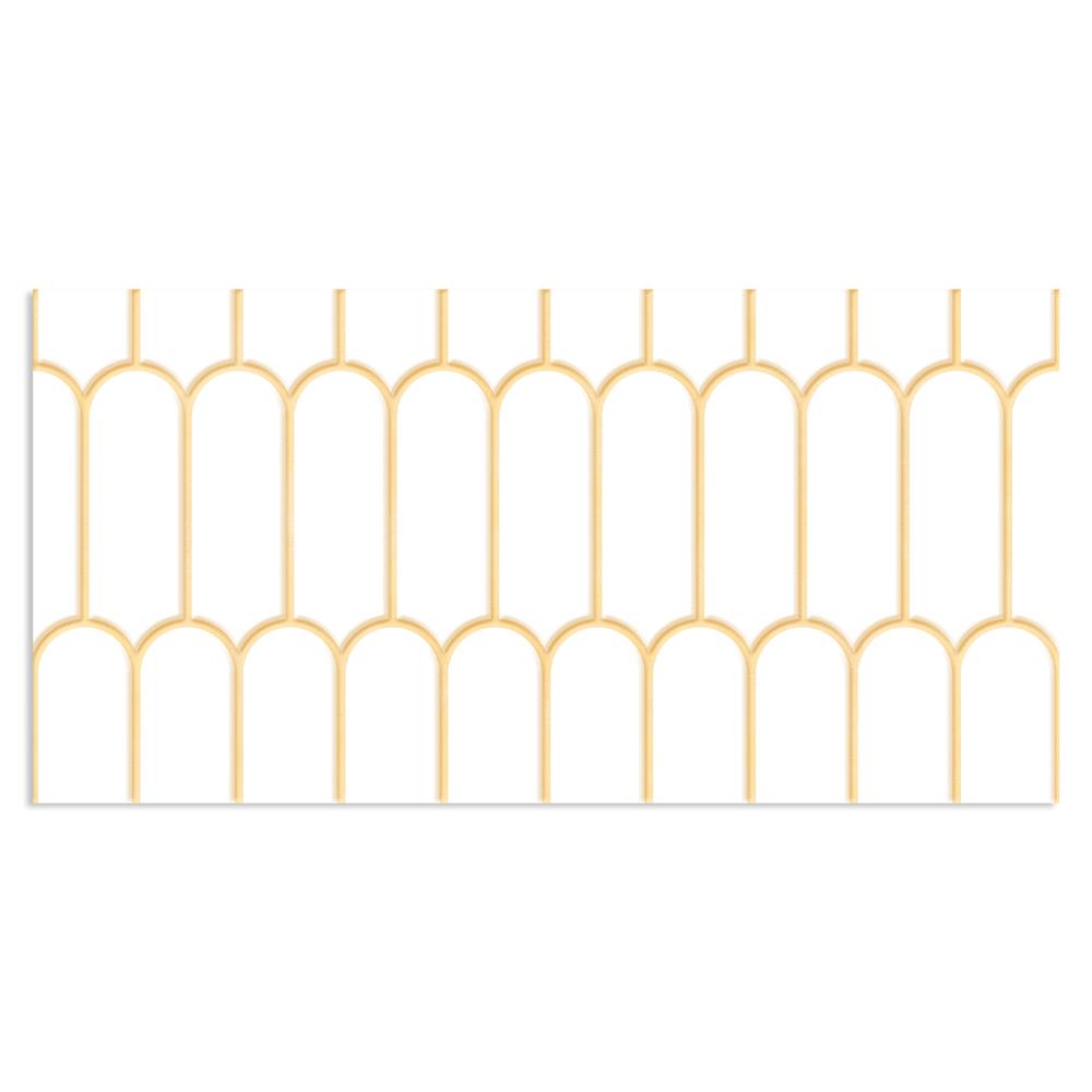 กระเบื้องผนัง 30x60 ซม. COTTO ซิมโฟนี ไลน์ เลมอน ขาว HYG PM 1.44 ตร.ม