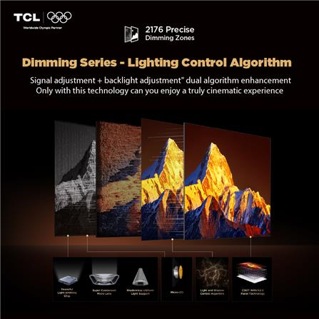 ทีวีเอสคิวดี มินิแอลอีดี 65 นิ้ว TCL (4K, SQD-MiniLED, GOOGLE TV) 65C7L_6