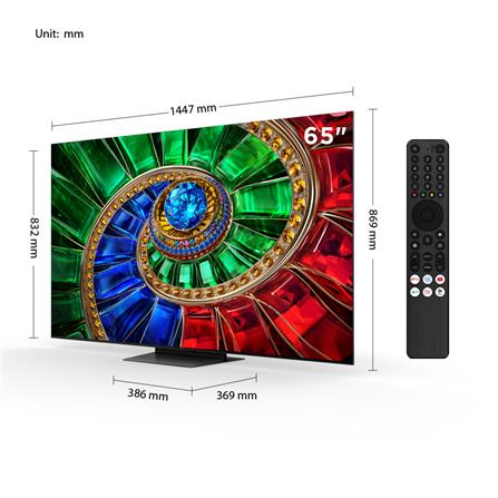 ทีวีอาร์จีบี มินิแอลอีดี 65 นิ้ว TCL (4K, RGB-MiniLED, GOOGLE TV) 65RM7L_14