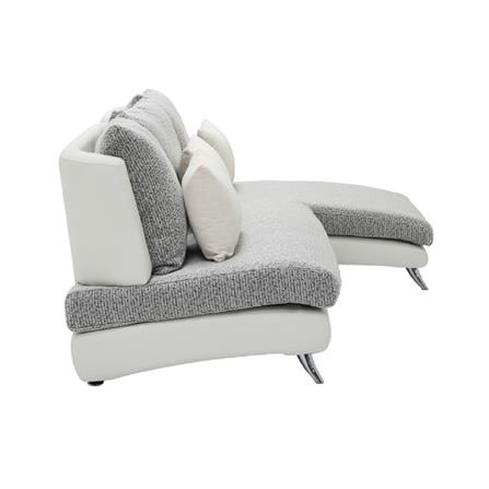 โซฟาเข้ามุม SB FURNITURE JELLY MINI 19243889 สีขาว_4