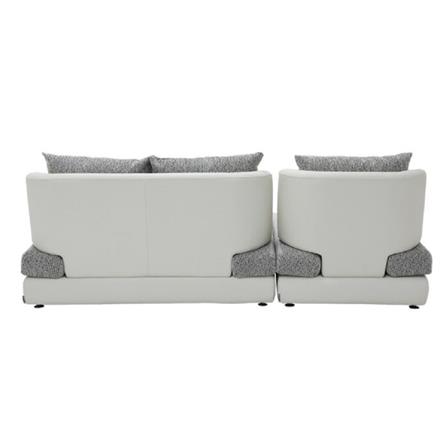 โซฟาเข้ามุม SB FURNITURE JELLY MINI 19243889 สีขาว_5