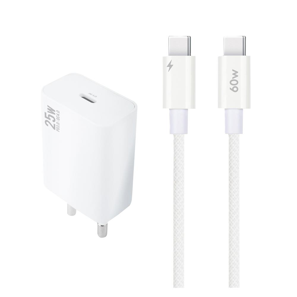 ชุดสายชาร์จ TYPE-C TO TYPE-C RIZZ RWC-330H 25W