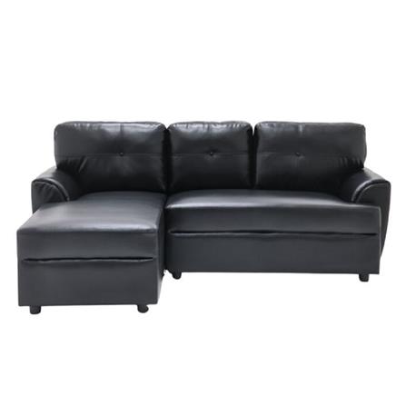โซฟาเข้ามุมซ้าย SOFA SOLUTIONS RIOWAY 19251396 สีดำ_1