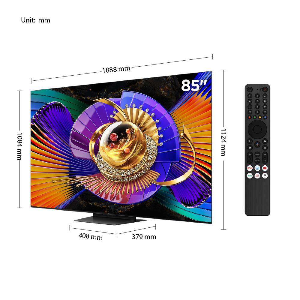 ทีวีเอสคิวดี มินิแอลอีดี 85 นิ้ว TCL (4K, SQD-MiniLED, GOOGLE TV) 85C7L