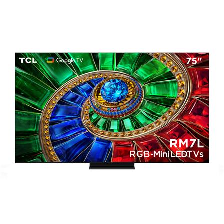 ทีวีอาร์จีบี มินิแอลอีดี 75 นิ้ว TCL (4K, RGB-MiniLED, GOOGLE TV) 75RM7L_0